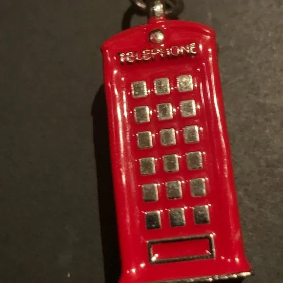 Harrods of London telephone key chain - Picture 1 of 5